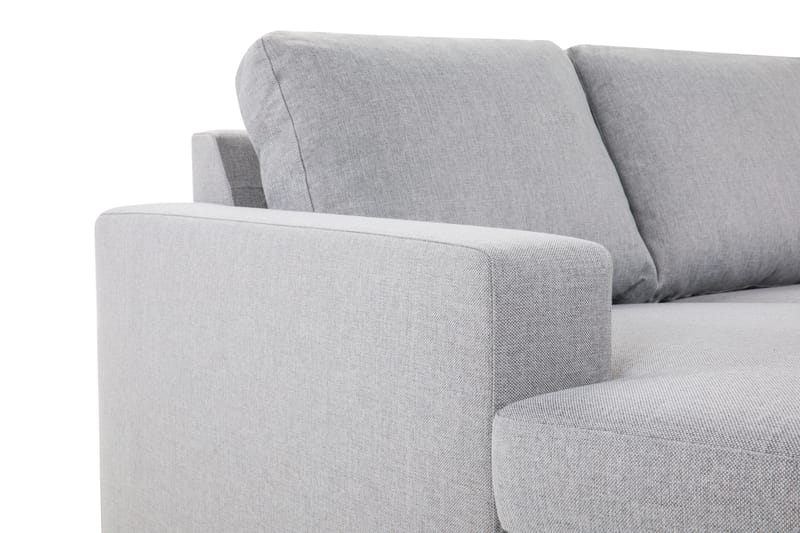 Crazy 4-sits Vändbar L-formad Divansoffa i Tyg - Grå - Möbler - Vardagsrum - Soffor - Divansoffa & schäslong