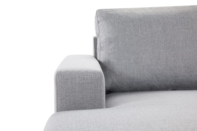 Crazy 4-sits Vändbar L-formad Divansoffa i Tyg - Grå - Möbler - Vardagsrum - Soffor - Divansoffa & schäslong