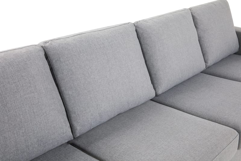 Crazy 4-sits Vändbar L-formad Divansoffa i Tyg - Grå - Möbler - Vardagsrum - Soffor - Divansoffa & schäslong