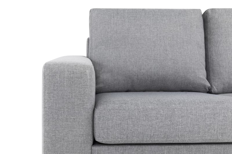Crazy 4-sits Vändbar L-formad Divansoffa i Tyg - Grå - Möbler - Vardagsrum - Soffor - Divansoffa & schäslong