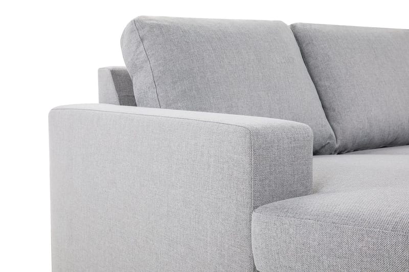 Crazy 4-sits Vändbar L-formad Divansoffa i Tyg - Grå - Möbler - Vardagsrum - Soffor - Divansoffa & schäslong