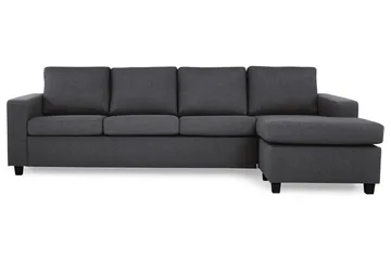 Crazy 4-sits Vändbar L-formad Divansoffa i Tyg