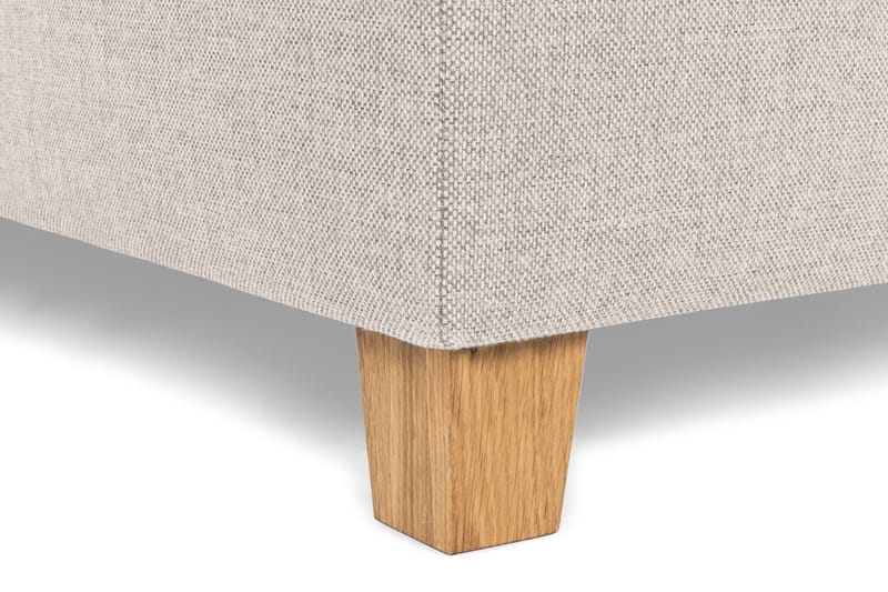 Crazy 4-sits Vänstervänd L-formad Schäslongsoffa i Tyg - Beige - Möbler - Vardagsrum - Soffor - Divansoffa & schäslong