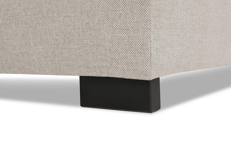 Crazy 4-sits Vänstervänd L-formad Schäslongsoffa i Tyg - Beige - Möbler - Vardagsrum - Soffor - Divansoffa & schäslong