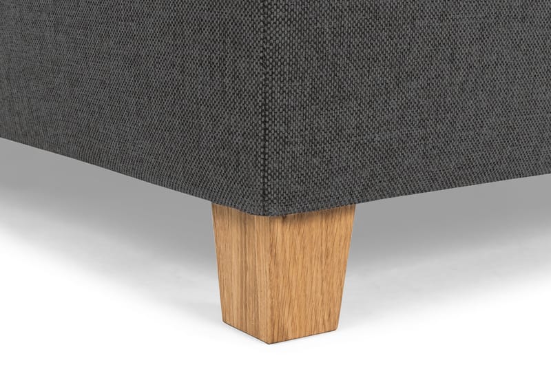 Crazy 4-sits Vänstervänd L-formad Schäslongsoffa i Tyg - Mörkgrå - Möbler - Vardagsrum - Soffor - Divansoffa & schäslong