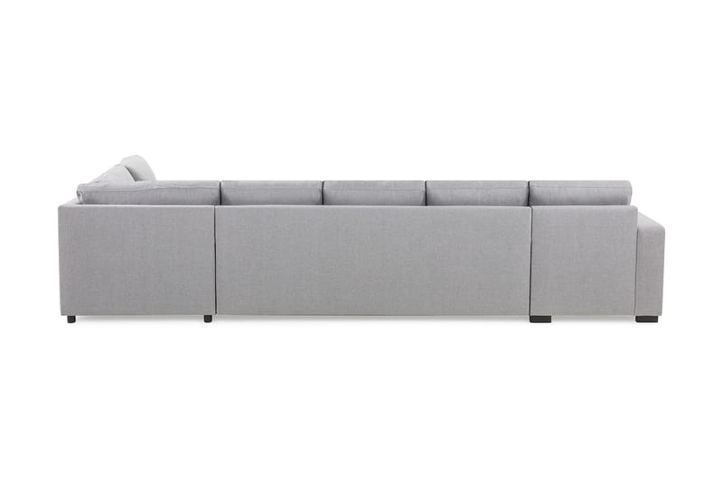 Crazy 5-sits Högervänd L-formad Schäslongsoffa i Tyg - Grå - Möbler - Vardagsrum - Soffor - Divansoffa & schäslong