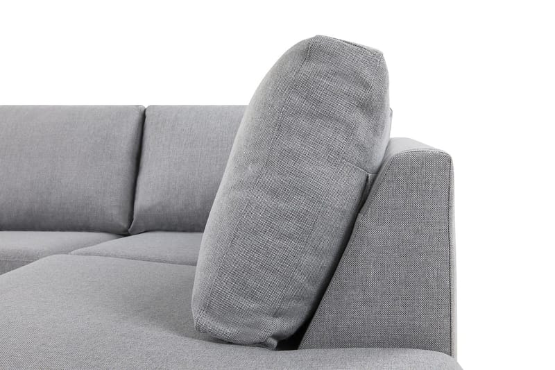 Crazy 5-sits Högervänd L-formad Schäslongsoffa i Tyg - Grå - Möbler - Vardagsrum - Soffor - Divansoffa & schäslong