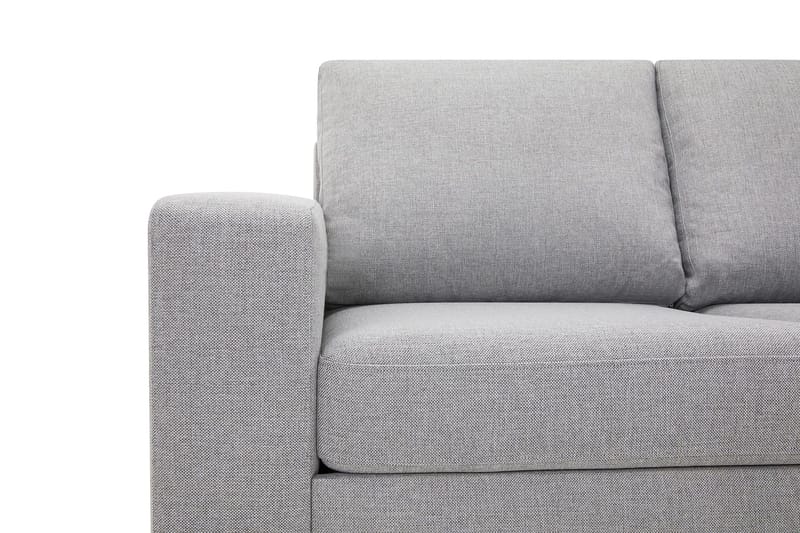 Crazy 5-sits Högervänd L-formad Schäslongsoffa i Tyg - Grå - Möbler - Vardagsrum - Soffor - Divansoffa & schäslong