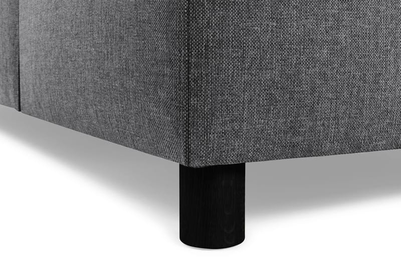 Crazy 5-sits Högervänd L-formad Schäslongsoffa i Tyg - Mörkgrå - Möbler - Vardagsrum - Soffor - Divansoffa & schäslong