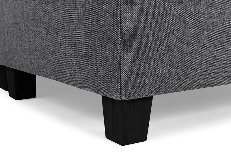 Crazy 5-sits Högervänd L-formad Schäslongsoffa i Tyg - Mörkgrå - Möbler - Vardagsrum - Soffor - Divansoffa & schäslong