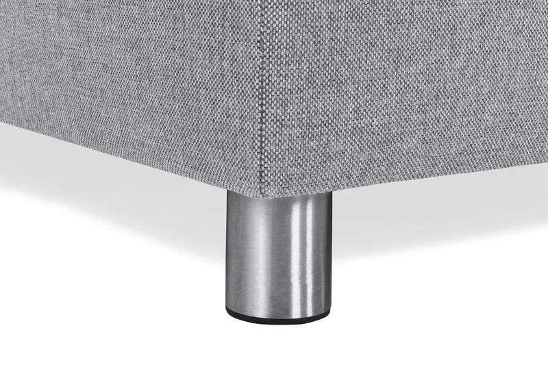 Crazy 5-sits Vänstervänd L-formad Schäslongsoffa i Tyg - Grå - Möbler - Vardagsrum - Soffor - Divansoffa & schäslong