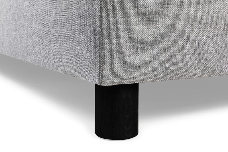 Crazy 5-sits Vänstervänd L-formad Schäslongsoffa i Tyg - Grå - Möbler - Vardagsrum - Soffor - Divansoffa & schäslong