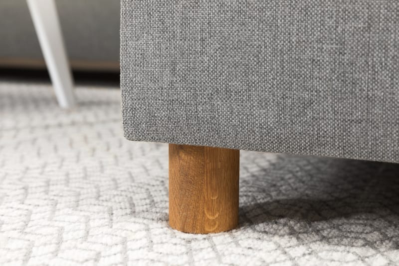 Crazy 5-sits Vänstervänd L-formad Schäslongsoffa i Tyg - Grå - Möbler - Vardagsrum - Soffor - Divansoffa & schäslong