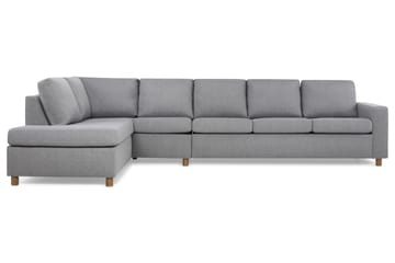 Crazy 5-sits Vänstervänd L-formad Schäslongsoffa i Tyg