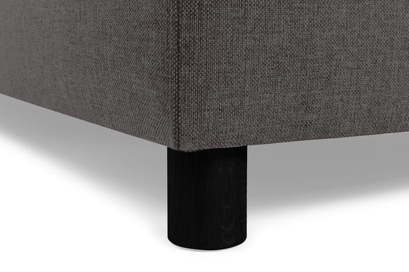 Crazy 5-sits Vänstervänd L-formad Schäslongsoffa i Tyg - Mörkgrå - Möbler - Vardagsrum - Soffor - Divansoffa & schäslong