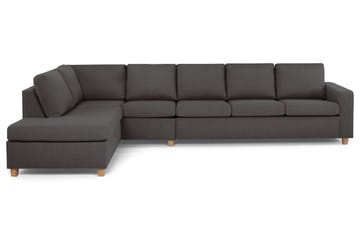 Crazy 5-sits Vänstervänd L-formad Schäslongsoffa i Tyg