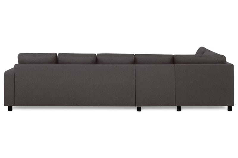 Crazy 5-sits Vänstervänd L-formad Schäslongsoffa i Tyg - Mörkgrå - Möbler - Vardagsrum - Soffor - Divansoffa & schäslong