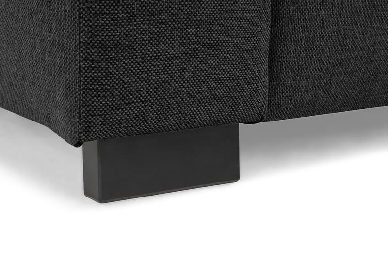 Crazy 5-sits Vänstervänd L-formad Schäslongsoffa i Tyg - Mörkgrå - Möbler - Vardagsrum - Soffor - Divansoffa & schäslong