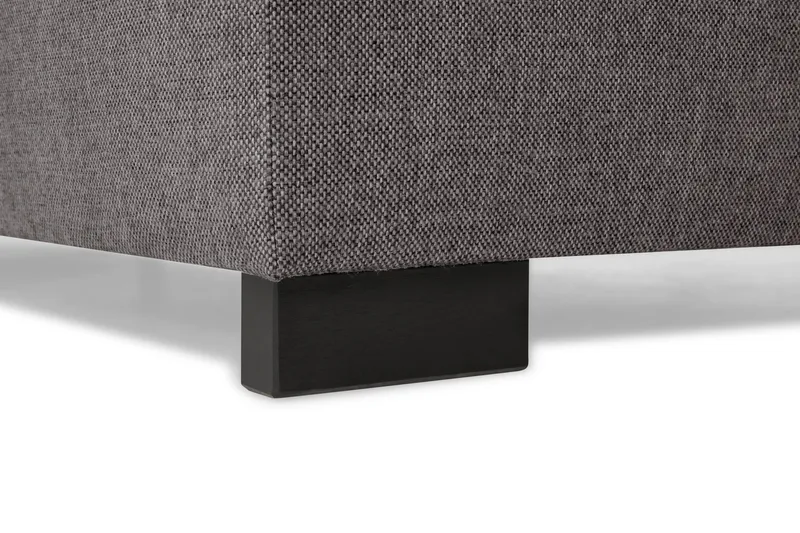 Crazy Limited Edition 4-sits Högervänd L-formad Schäslongsoffa i Tyg - Grå - Möbler - Vardagsrum - Soffor - Divansoffa & schäslong