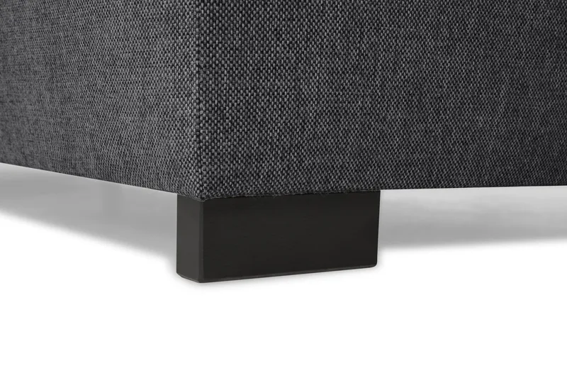 Crazy Limited Edition 4-sits Högervänd L-formad Schäslongsoffa i Tyg - Mörkgrå - Möbler - Vardagsrum - Soffor - Divansoffa & schäslong