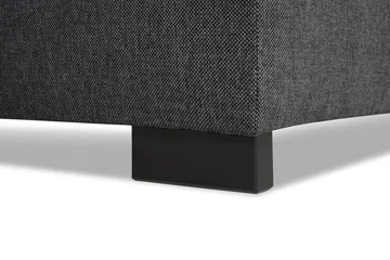 Crazy Limited Edition 4-sits Vänstervänd L-formad Schäslongsoffa i Tyg - Mörkgrå - Möbler - Vardagsrum - Soffor - Divansoffa & schäslong