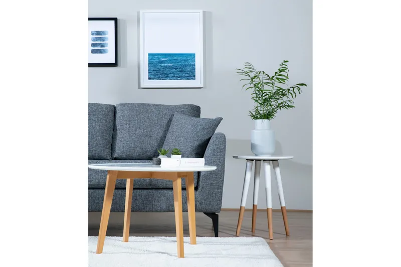 Destinye Hörnsoffa med Divan Vänster - Grå - Möbler - Vardagsrum - Soffor - Divansoffa & schäslong