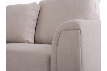 Dugard 4-sits Djup L-formad Hörnsoffa med Divan i Tyg - Beige - Möbler - Vardagsrum - Soffor - Divansoffa & schäslong