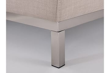 Dugard 4-sits Djup L-formad Hörnsoffa med Divan i Tyg - Beige - Möbler - Vardagsrum - Soffor - Divansoffa & schäslong