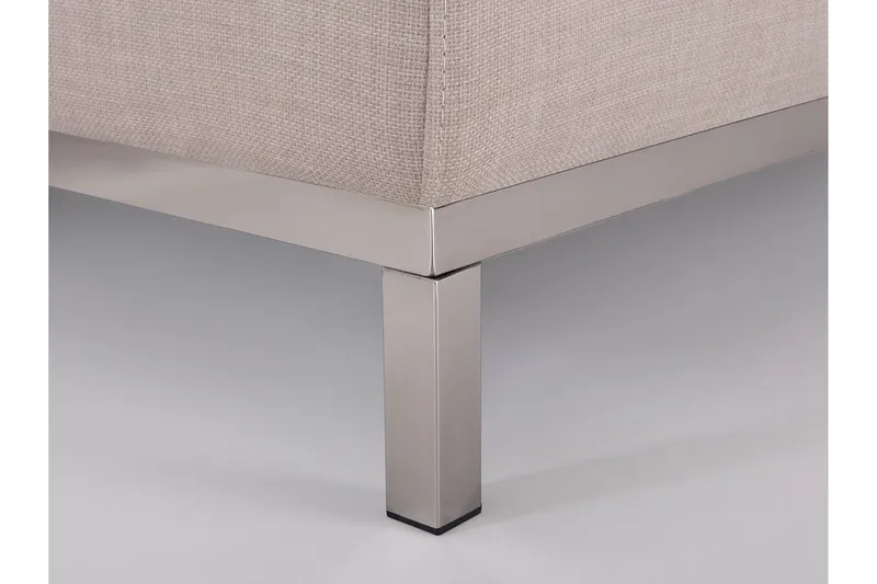 Dugard Hörnsoffa Höger + Fotpall - Beige - Möbler - Vardagsrum - Soffor - Divansoffa & schäslong