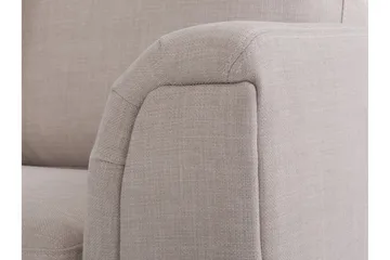 Dugard Hörnsoffa Höger + Fotpall - Beige - Möbler - Vardagsrum - Soffor - Divansoffa & schäslong