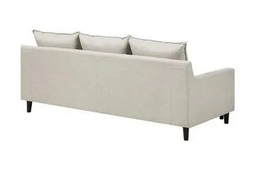 Elvenes 3-sits Höger L-formad Divansoffa 206 cm med Förvaring i Tyg - Beige - Möbler - Vardagsrum - Soffor - Divansoffa & schäslong