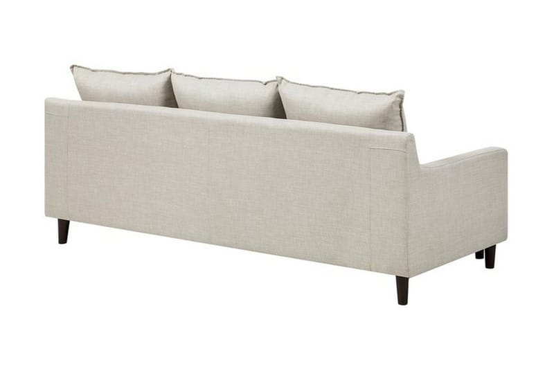 Elvenes 3-sits Höger L-formad Divansoffa 206 cm med Förvaring i Tyg - Beige - Möbler - Vardagsrum - Soffor - Divansoffa & schäslong