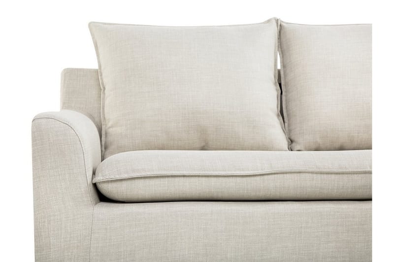 Elvenes 3-sits Höger L-formad Divansoffa 206 cm med Förvaring i Tyg - Beige - Möbler - Vardagsrum - Soffor - Divansoffa & schäslong
