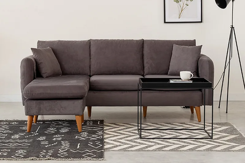 Espeut Divansoffa Vänster - Grå - Möbler - Vardagsrum - Soffor - Divansoffa & schäslong