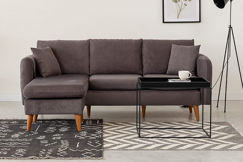 Espeut Divansoffa Vänster - Grå - Möbler - Vardagsrum - Soffor - Divansoffa & schäslong