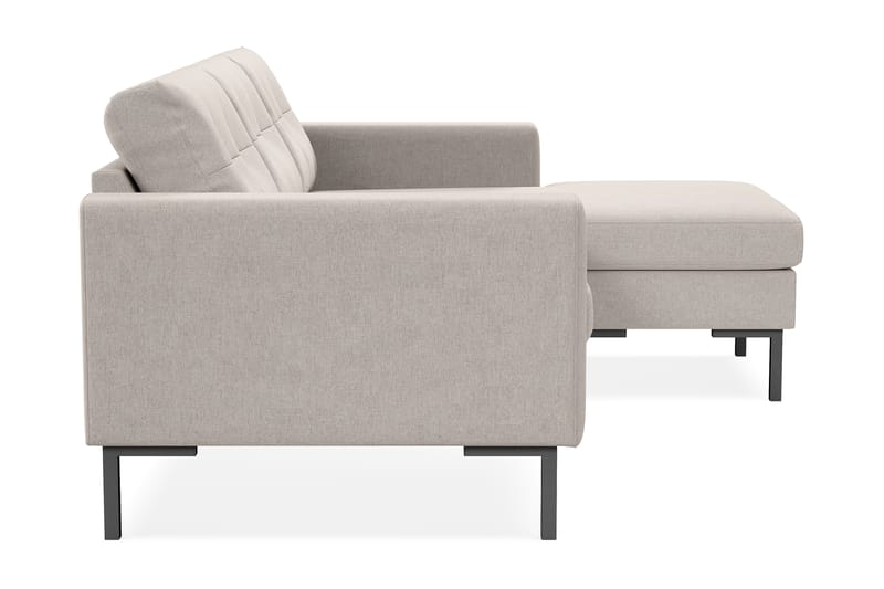 Frillestad 3-sits Högervänd L-formad Divansoffa i Tyg - Beige - Möbler - Vardagsrum - Soffor - Divansoffa & schäslong