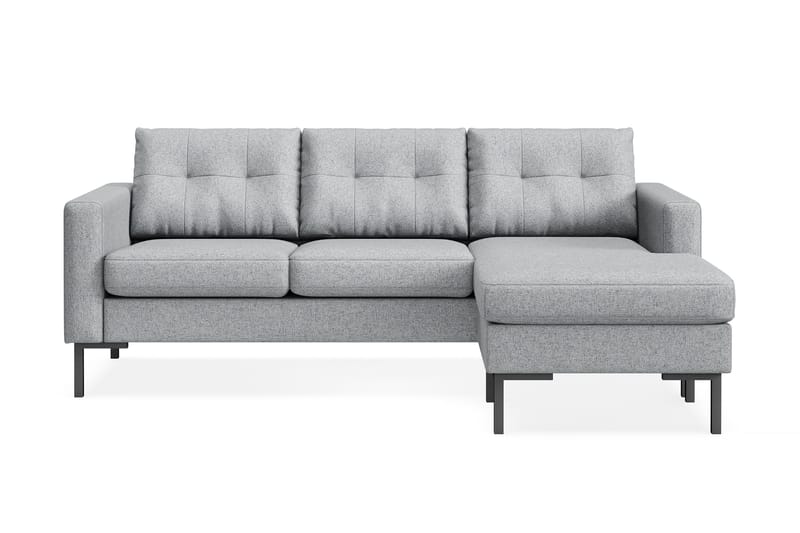 Frillestad 3-sits Högervänd L-formad Divansoffa i Tyg - Grå - Möbler - Vardagsrum - Soffor - Divansoffa & schäslong
