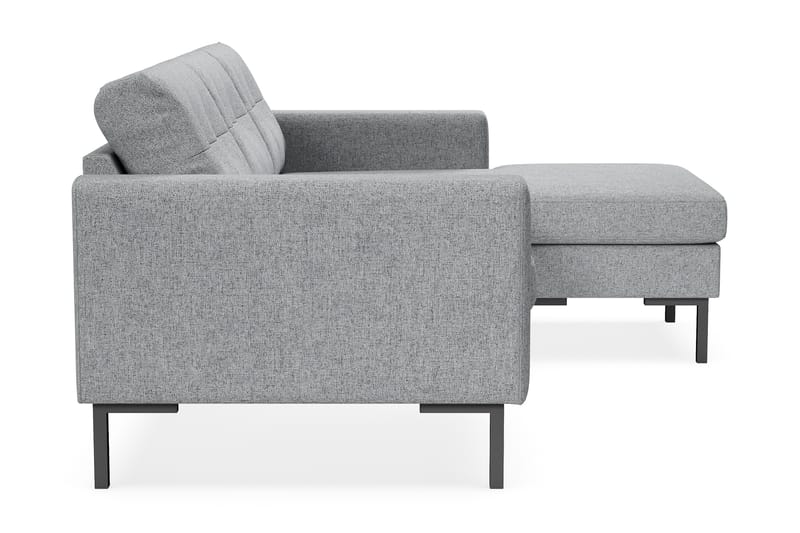 Frillestad 3-sits Högervänd L-formad Divansoffa i Tyg - Grå - Möbler - Vardagsrum - Soffor - Divansoffa & schäslong