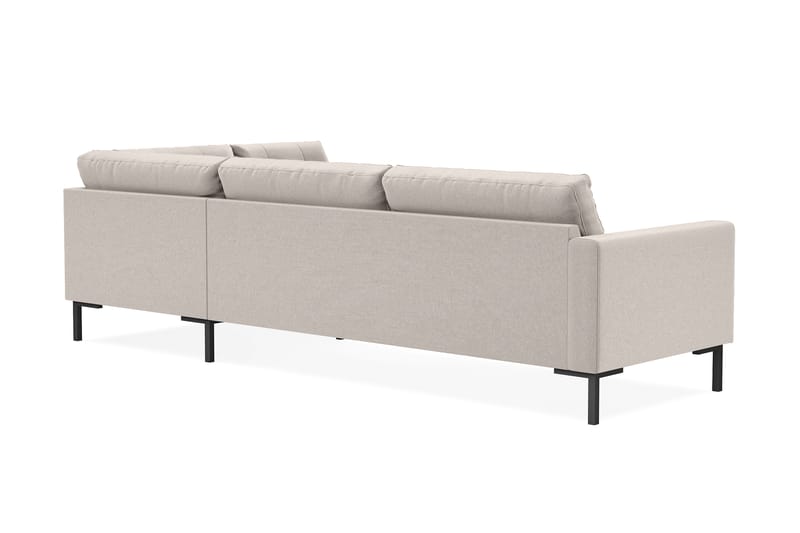 Frillestad 4-sits Högervänd L-formad Schäslongsoffa i Tyg - Beige - Möbler - Vardagsrum - Soffor - Divansoffa & schäslong