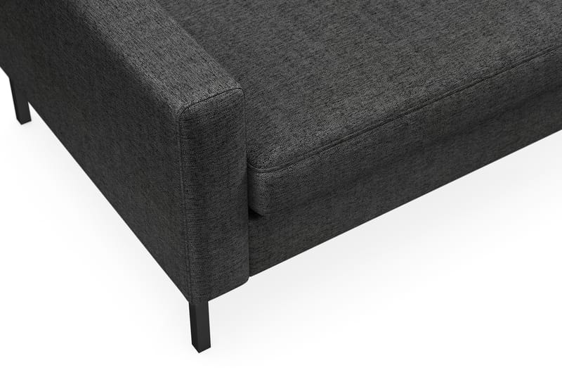 Frillestad 4-sits Högervänd L-formad Schäslongsoffa i Tyg - Mörkgrå - Möbler - Vardagsrum - Soffor - Divansoffa & schäslong