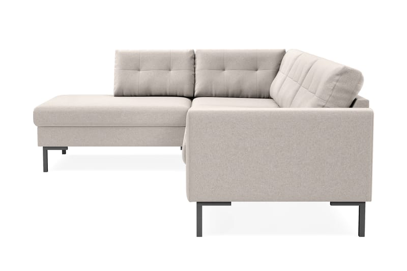 Frillestad 4-sits Vänstervänd L-formad Schäslongsoffa i Tyg - Beige - Möbler - Vardagsrum - Soffor - Divansoffa & schäslong