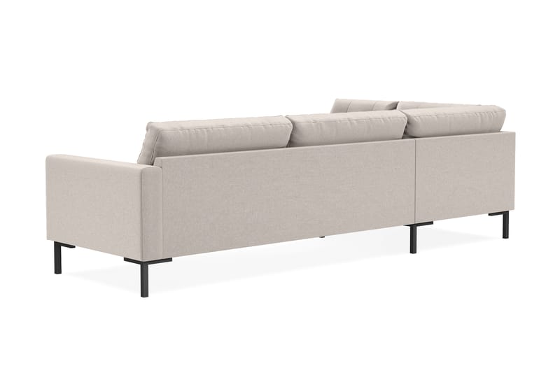 Frillestad 4-sits Vänstervänd L-formad Schäslongsoffa i Tyg - Beige - Möbler - Vardagsrum - Soffor - Divansoffa & schäslong