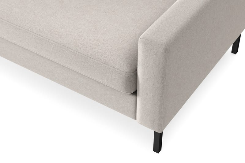 Frillestad 4-sits Vänstervänd L-formad Schäslongsoffa i Tyg - Beige - Möbler - Vardagsrum - Soffor - Divansoffa & schäslong