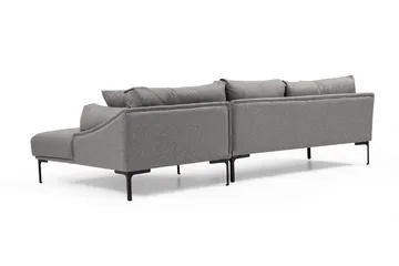 Glenure Soffa m. Divan 4-sits - Grå - Möbler - Vardagsrum - Soffor - Divansoffa & schäslong
