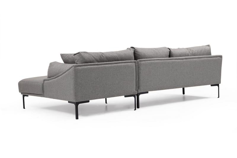 Glenure Soffa m. Divan 4-sits - Grå - Möbler - Vardagsrum - Soffor - Divansoffa & schäslong