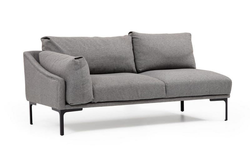 Glenure Soffa m. Divan 4-sits - Grå - Möbler - Vardagsrum - Soffor - Divansoffa & schäslong
