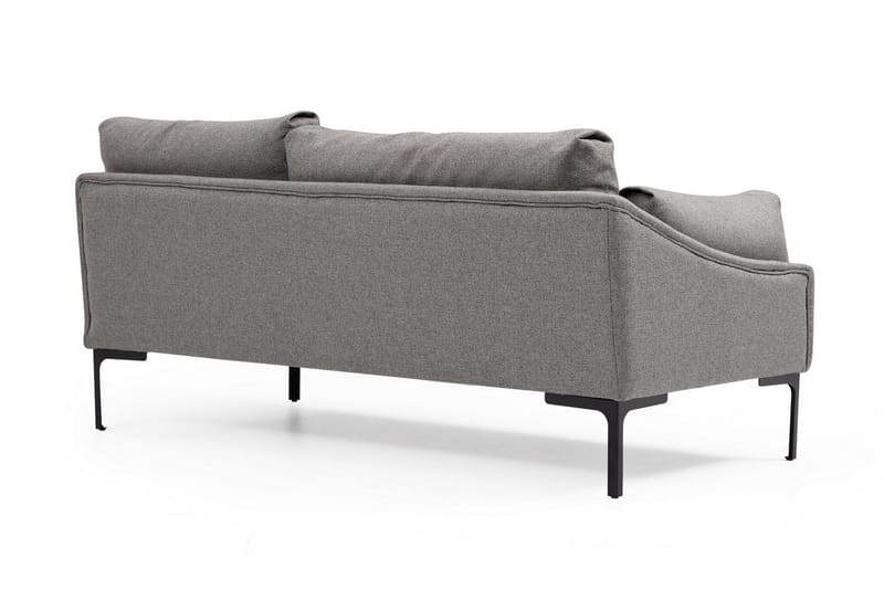 Glenure Soffa m. Divan 4-sits - Grå - Möbler - Vardagsrum - Soffor - Divansoffa & schäslong