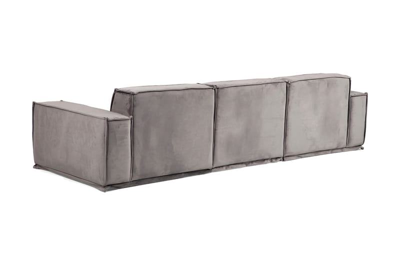 Heddon Soffa m. Divan 3-sits Grå - Möbler - Vardagsrum - Soffor - 3-sits soffor