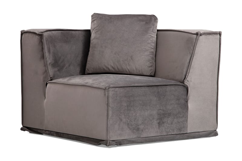 Heddon Soffa m. Divan 6-sits Grå - Möbler - Vardagsrum - Soffor - Hörnsoffor