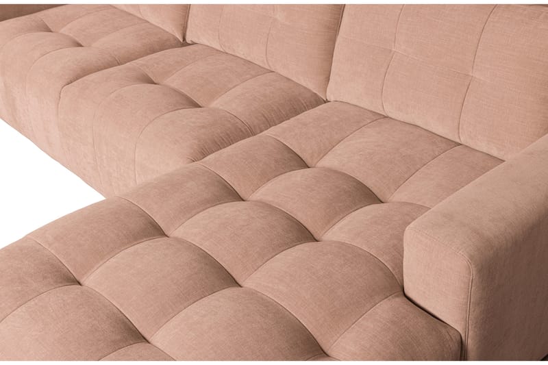 Hippylur 3-Sits Soffa Höger - Rosa - Möbler - Vardagsrum - Soffor - Divansoffa & schäslong